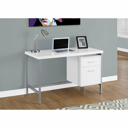 DAPHNES DINNETTE 48 in. Monarch Computer Desk - White DA3079052